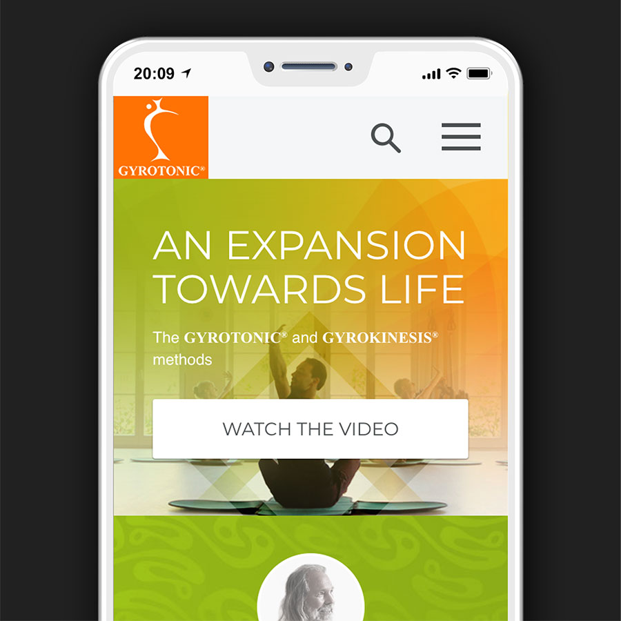 Gyrotonic Web Design