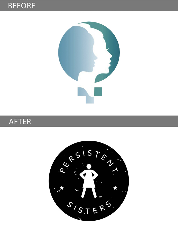Before & After Design Makeover: Persistent Sisters